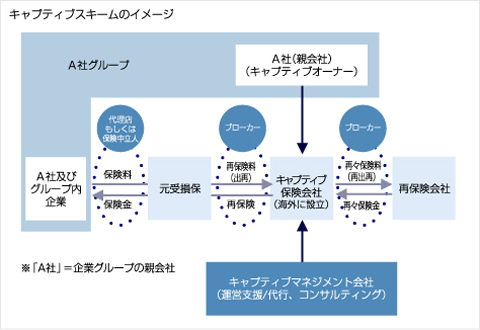 キャプティブ保険会社の活用